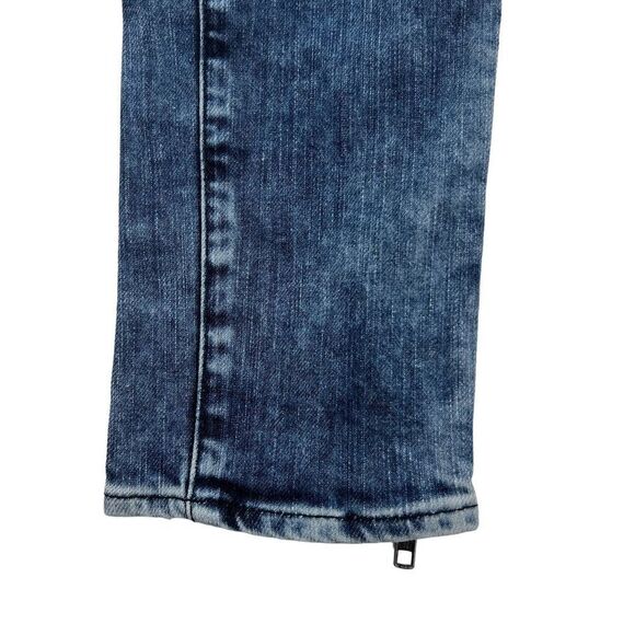 Pre-owned H&M Women Blue Jeans Slim Fit Stretch Cotton Skinny Denim US 26 Turkey - Picture 12 of 14